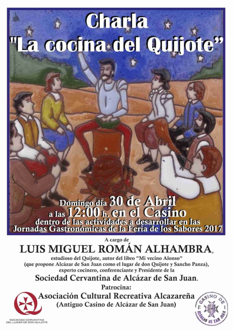 Luis Miguel Román Alhambra habla sobre La cocina del Quijote