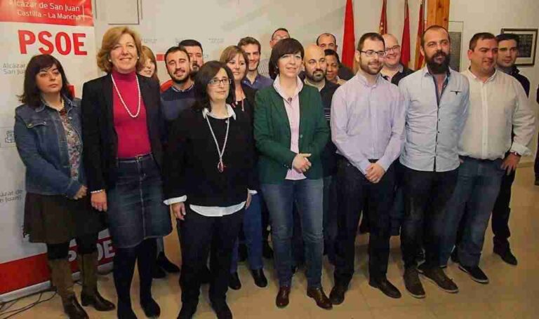 El PSOE presenta su candidatura a la Alcaldía de Alcázar de San Juan