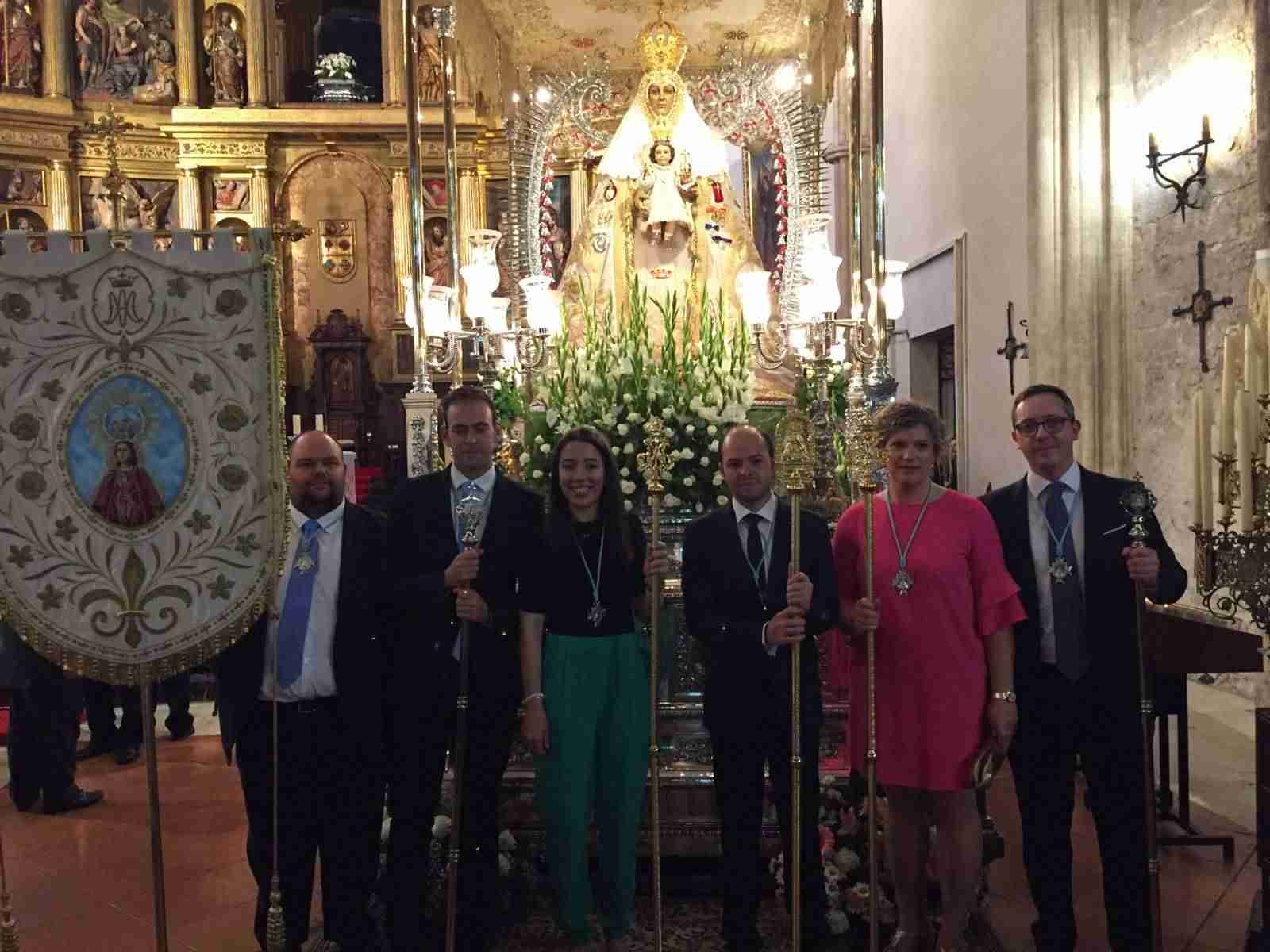 La Virgen de Rosario de Alcázar de San Juan acompaña la procesión extraordinaria de la Virgen del Prado 2