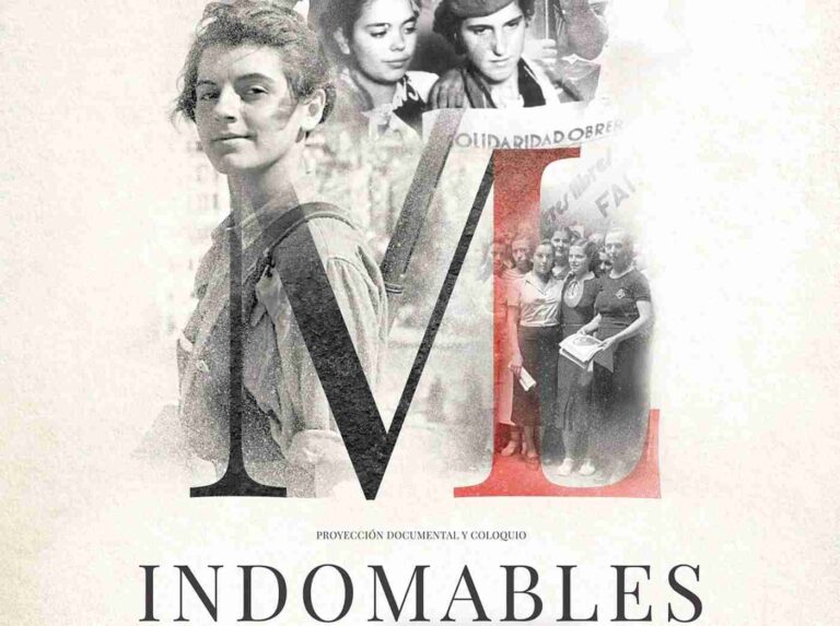 Proyección del documental «Indomables, una historia de mujeres libres»