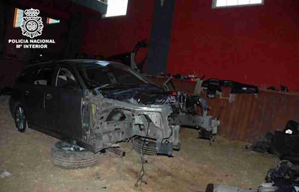 Desarticulado un grupo criminal dedicado al desguace y posterior venta de coches de alta gama en Alcázar 1