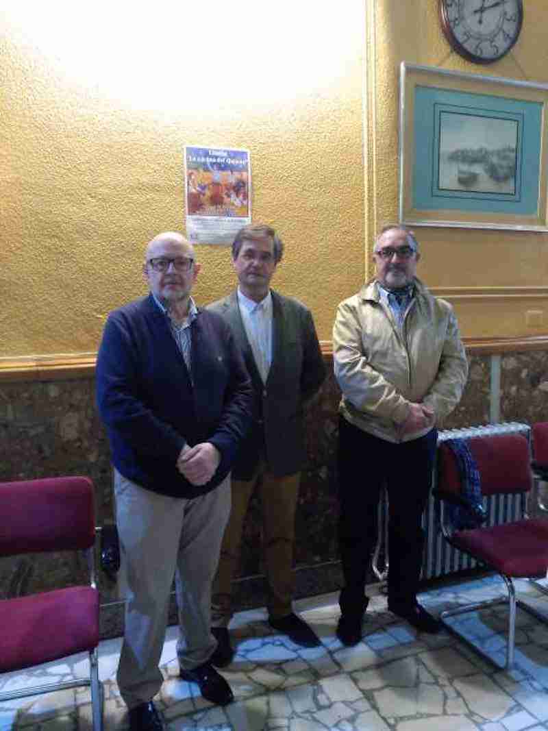 Documentada y pedagógica conferencia de Luis Miguel Román Alhambra sobre La Cocina del Quijote 1