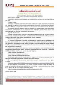 Convocatoria de ayudas para adaptación de taxis destinados a personas con movilidad reducida 1