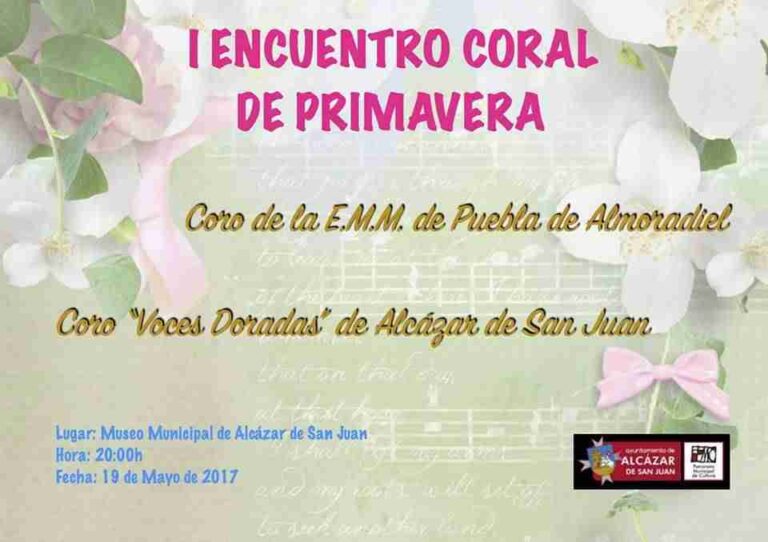 I Encuentro Coral de Primavera en Alcazar de San Juan
