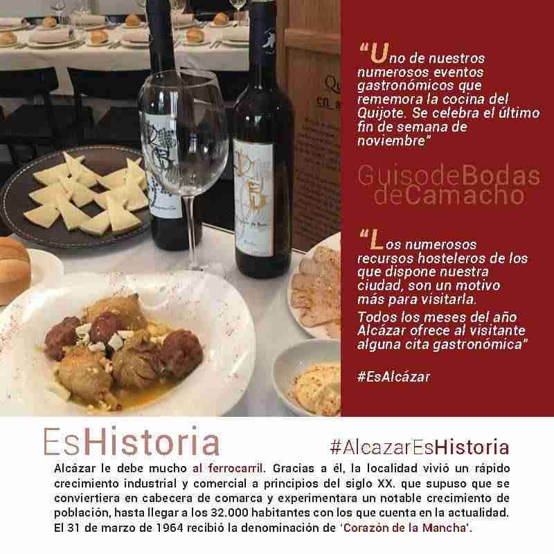 Folleto de información #EsAlcázar sobre Alcázar de San Juan (Ciudad Real)