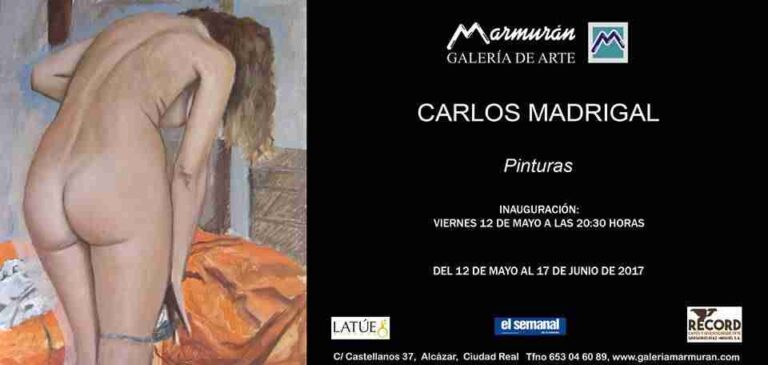 Exposición de Carlos Madrigal en Galería Marmurán de Alcázar