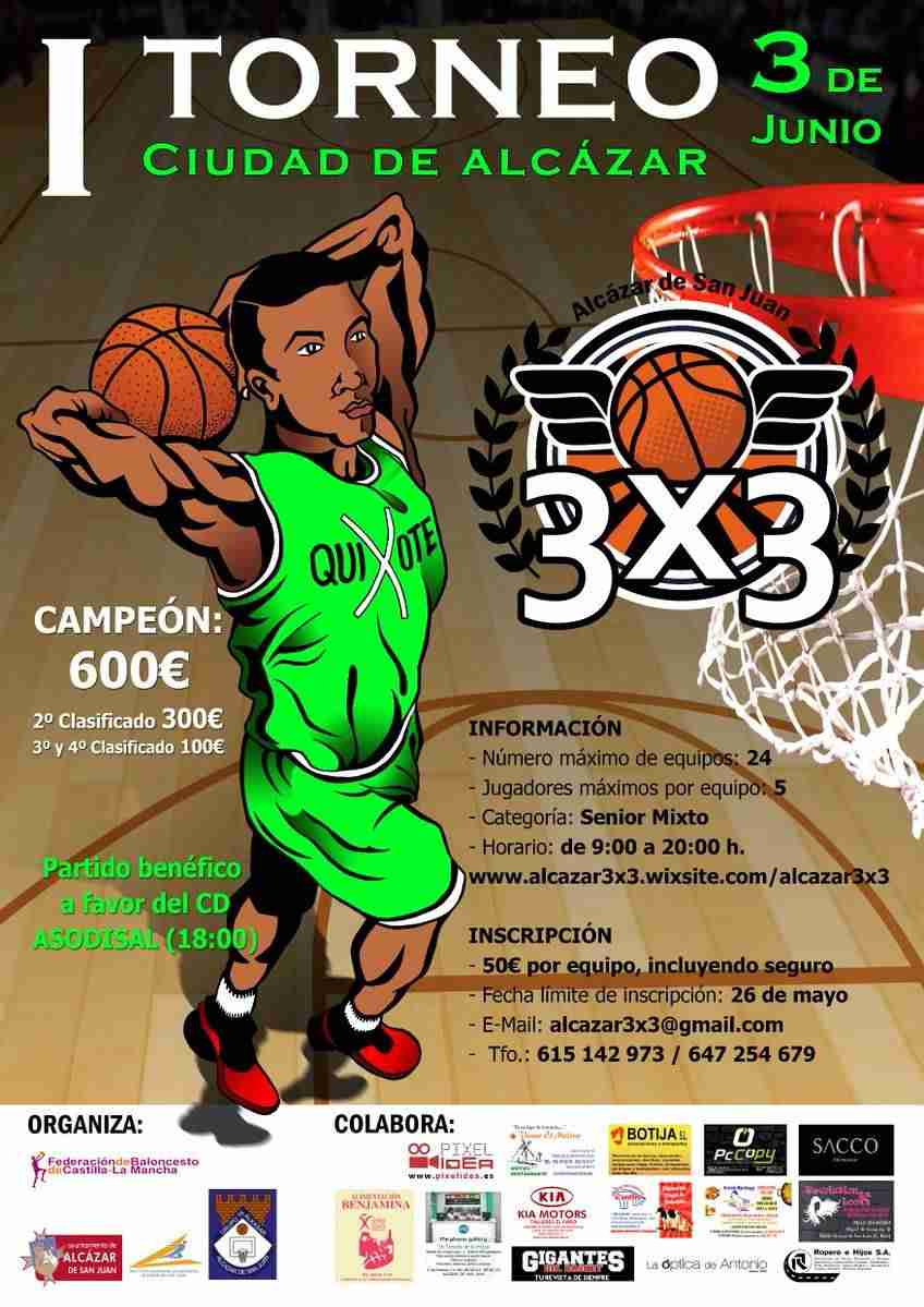 I Torneo de baloncesto 3x3 "Ciudad de Alcázar" 1