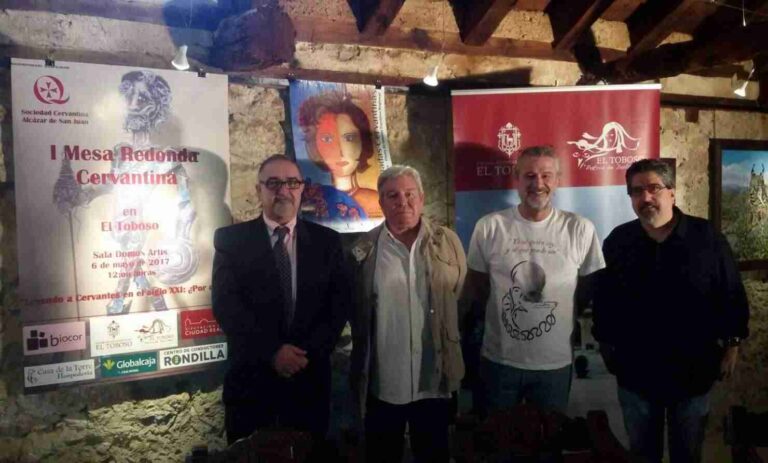 I Mesa Redonda Cervantina organizada por la Sociedad Cervantina de Alcázar de San Juan
