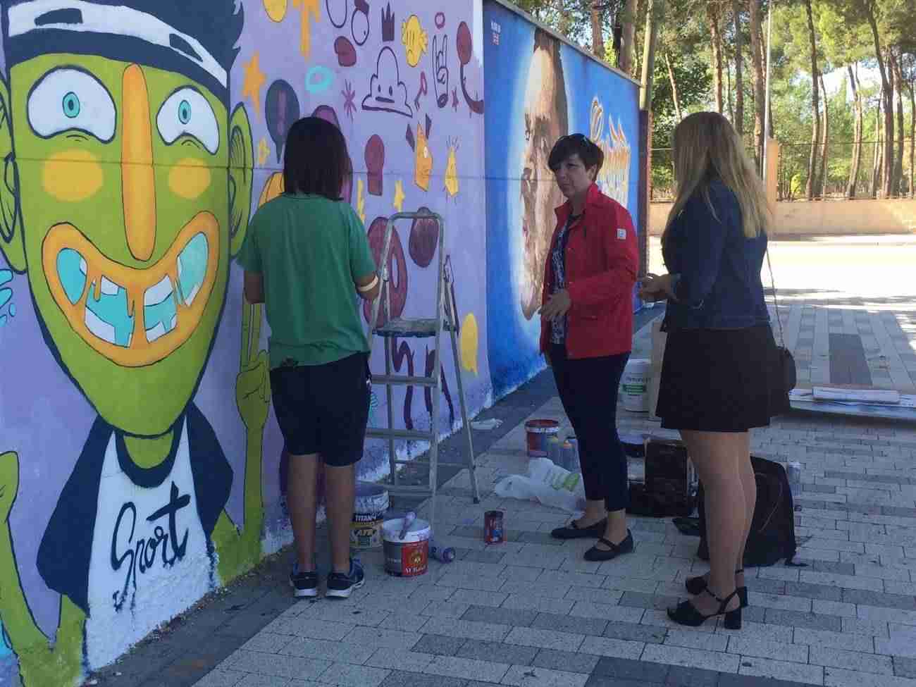 Fotografías de la Muestra de Arte Urbano en Alcázar 1