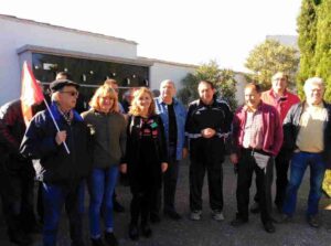 Izquierda Unida Alcázar: Ofrenda floral y manifestación en el 1 de Mayo 4