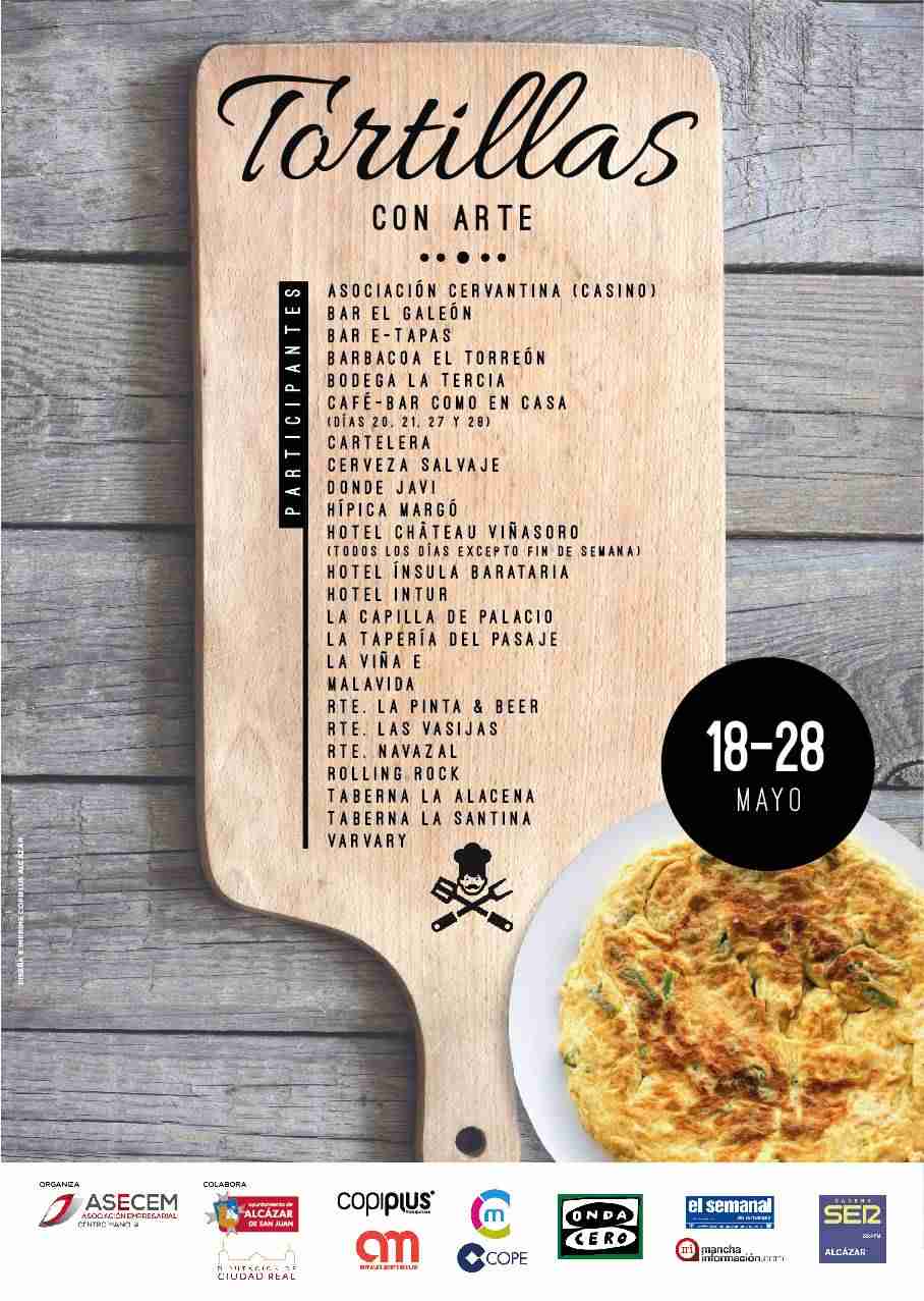 III edición de "Tortillas con Arte" coincidiendo con el Día Internacional de los Museos 2