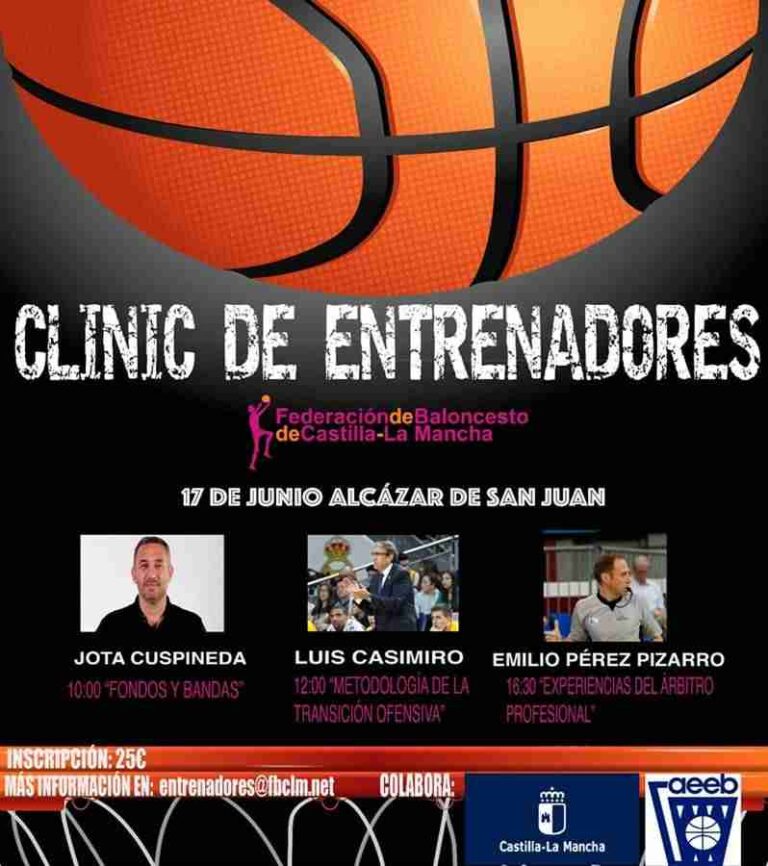 Clínic de Entrenadores 2017 en Alcázar de San Juan