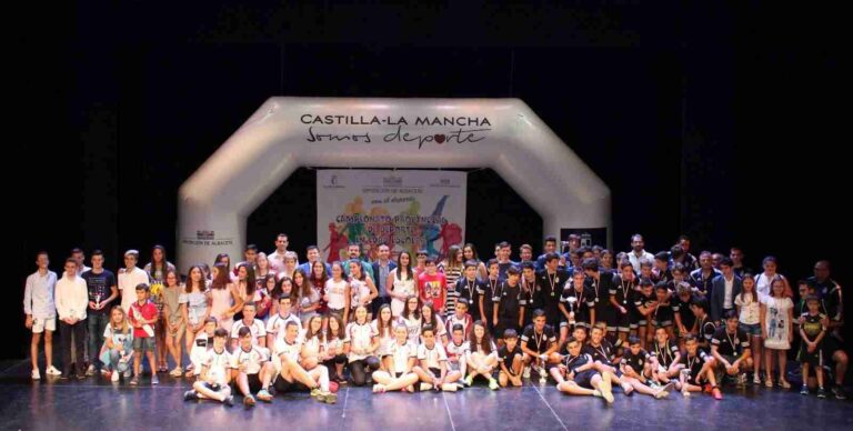 Fotografía de  la gala del Deporte en Edad Escolar de la provincia de Albacete