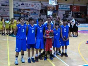 Los de la Bahía, ganadores del MiniQuijoteBasket 91