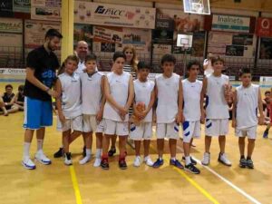 Los de la Bahía, ganadores del MiniQuijoteBasket 94