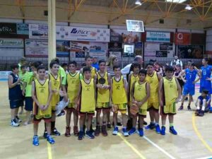 Los de la Bahía, ganadores del MiniQuijoteBasket 95