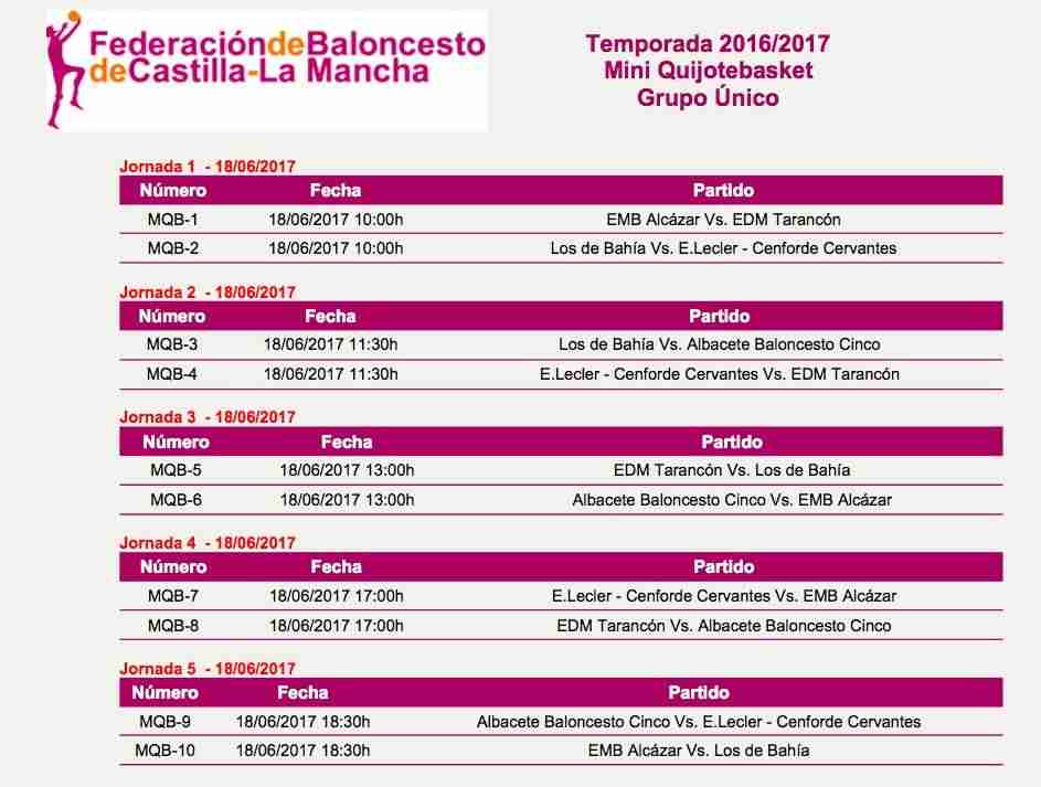 Alcázar de San Juan celebra el MiniQuijoteBasket 2017 1 Alcázar de San Juan celebra el MiniQuijoteBasket 2017 1