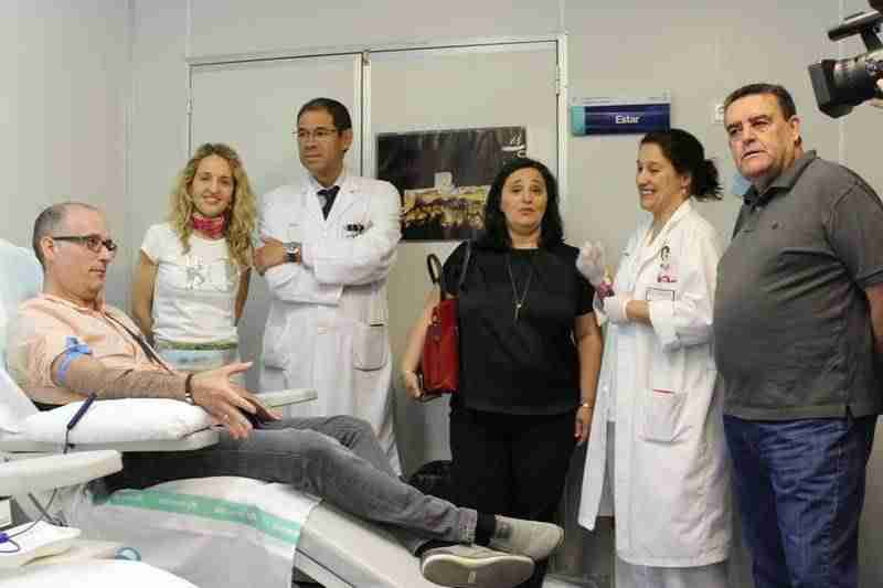 La máquina de plasmaféresis para la extracción de sangre llega al Hospital La Mancha Centro 2