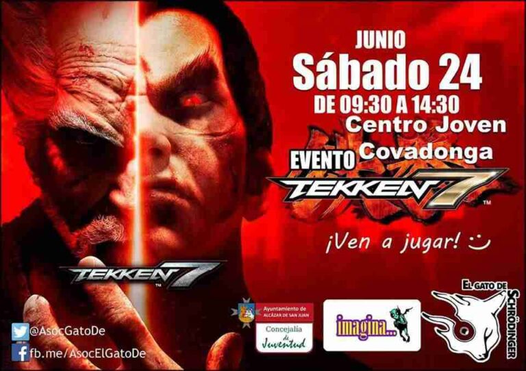 Evento Tekken 7.  ¡¡Ven a jugar!!