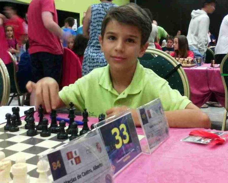 Alonso López finaliza 37º en su primer campeonato de España sub-12 de ajedrez.
