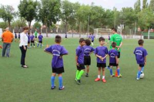 Mañana broche de oro en el campus de fútbol con el viaje al campo del Villarreal 2 Mañana broche de oro en el campus de fútbol con el viaje al campo del Villarreal 2