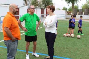 Mañana broche de oro en el campus de fútbol con el viaje al campo del Villarreal 1 Mañana broche de oro en el campus de fútbol con el viaje al campo del Villarreal 1