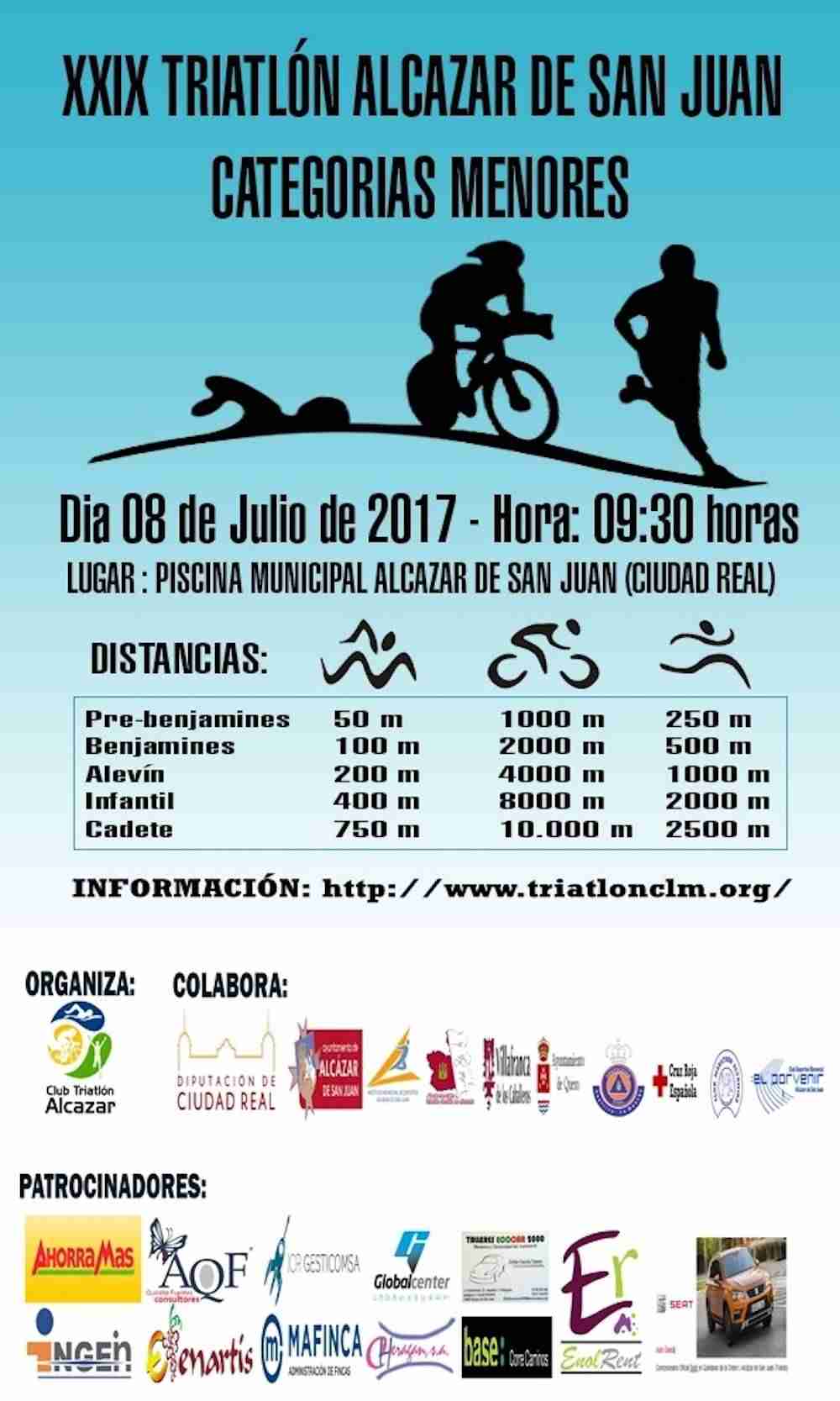 XXIX Triatlón menores de Alcázar de San Juan 1