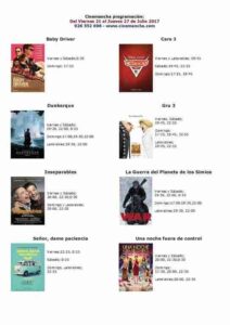 Programación Cinemancha del viernes 21 al jueves 27 de Julio 85