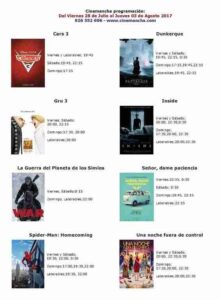 Programación Cinemancha del viernes 28 de julio al jueves 3 de agosto 83