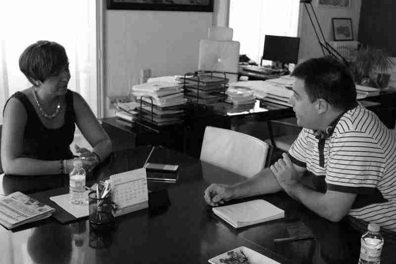 Rosa Melchor es entrevistada por el diario"La Tribuna" 2