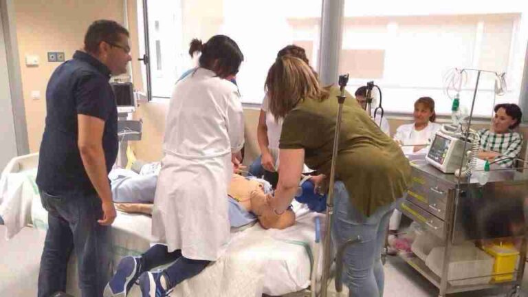 El Hospital Mancha Centro imparte el Curso de Soporte Vital Cardiovascular