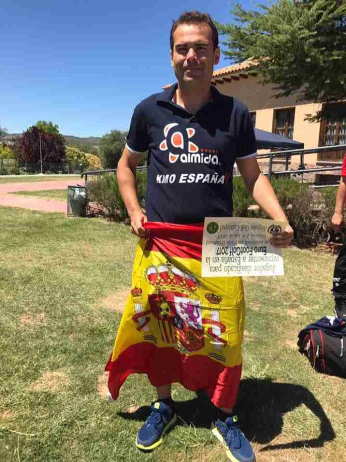 Jaime Romero en campeonato España de footgolf Jaime Romero en campeonato España de footgolf
