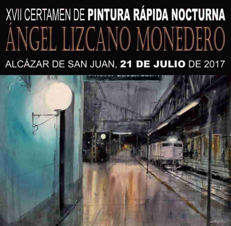 XVII Certamen de Pintura Rápida Nocturna en Alcázar de San Juan