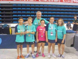 5 Podiums para los jugadores del Grupo Garay de Alcázar en el Campeonato de España de Tenis de Mesa 3
