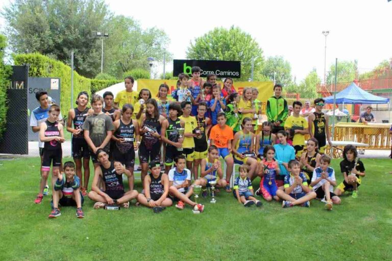 Buen nivel en el Triatlón de Categorías inferiores celebrado en Alcázar de San Juan