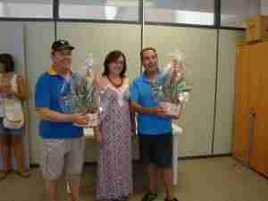 Dieciséis parejas participan en el Campeonato de Parchís de Feria 4