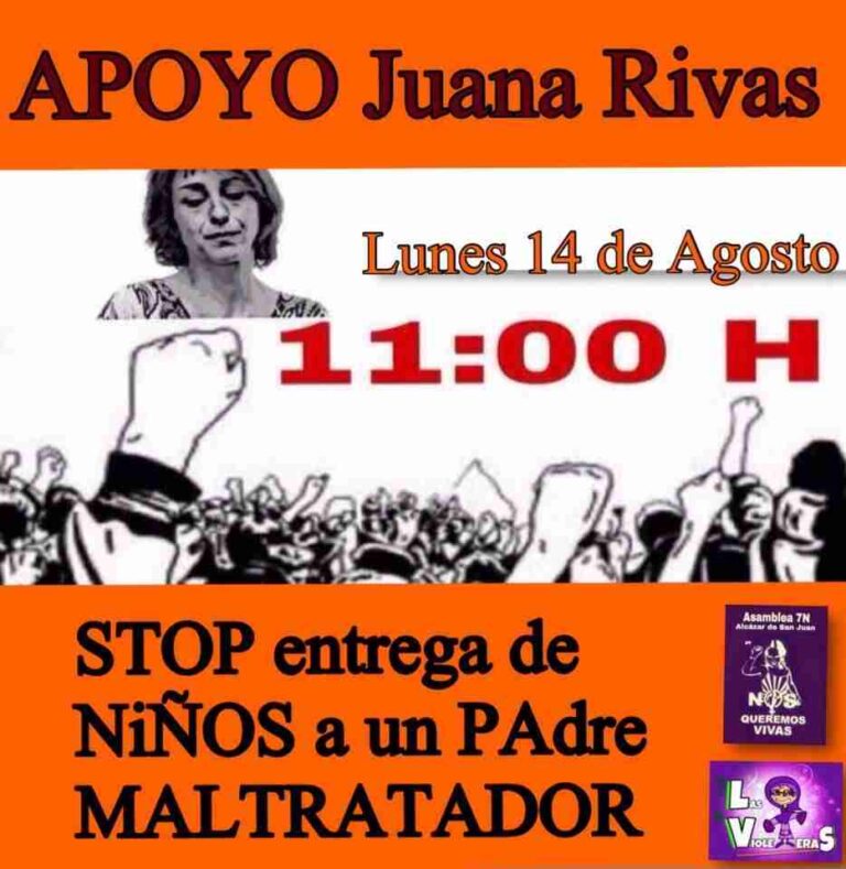 La asamblea 7N de Alcázar de San Juan muestra su apoyo a Juana Rivas