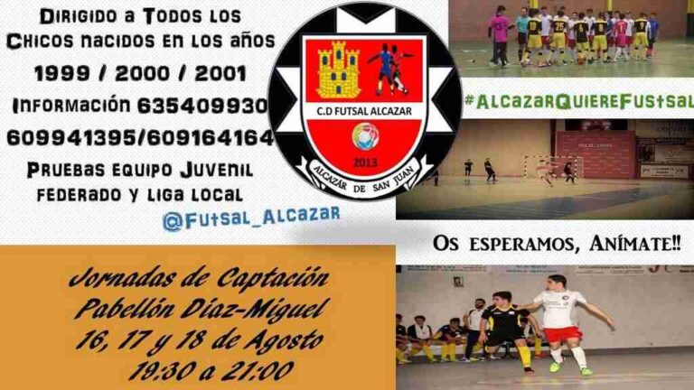 Jornadas de Captación C.D. Futsal Alcázar