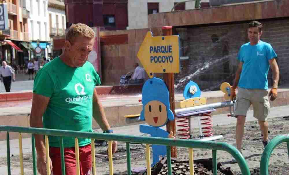 El Ayuntamiento ampliará el parque infantil de la Plaza 1