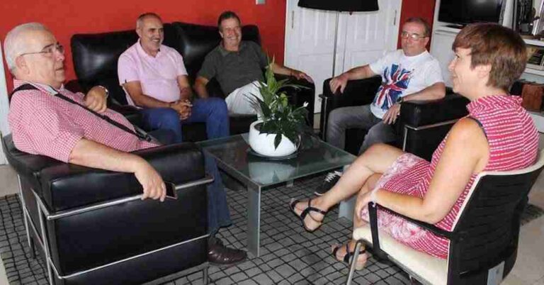 Reunión con la directiva del Sporting de Alcázar para seguir potenciando la cantera