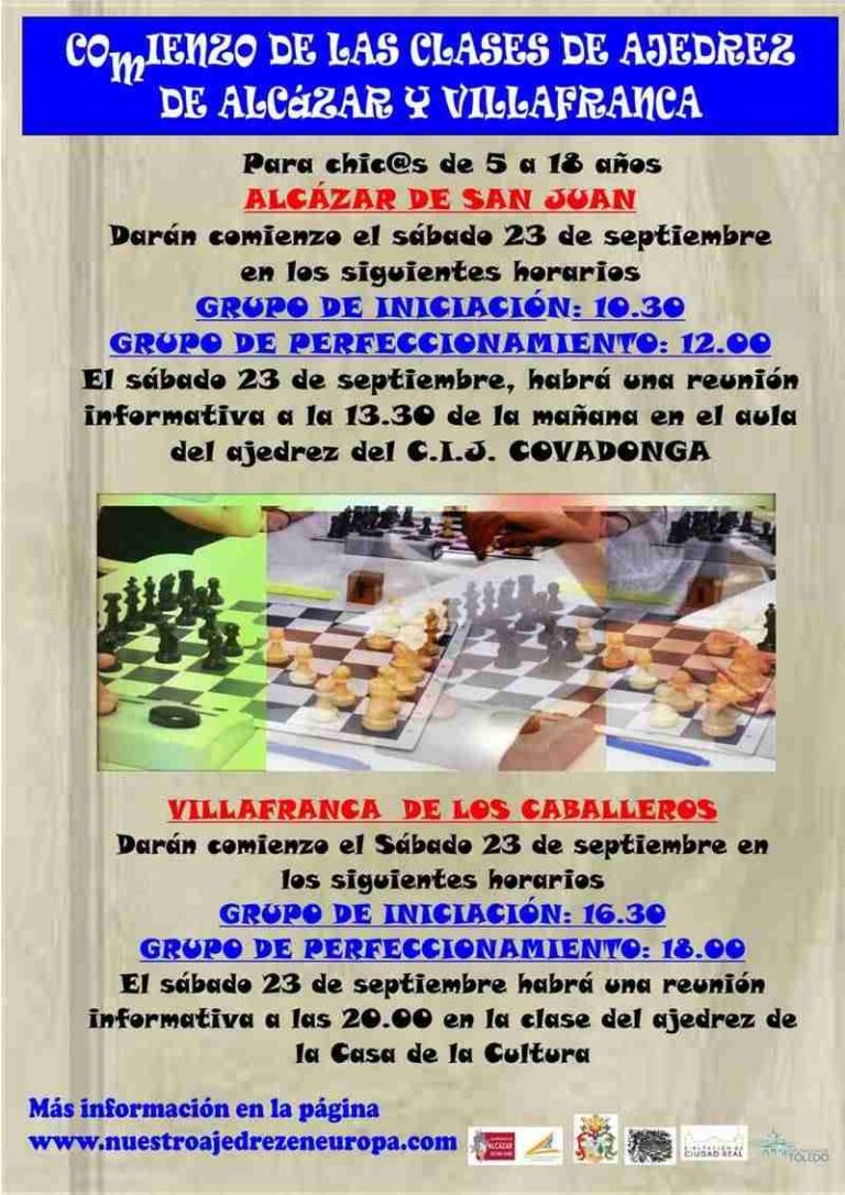 Nueva temporada para el ajedrez