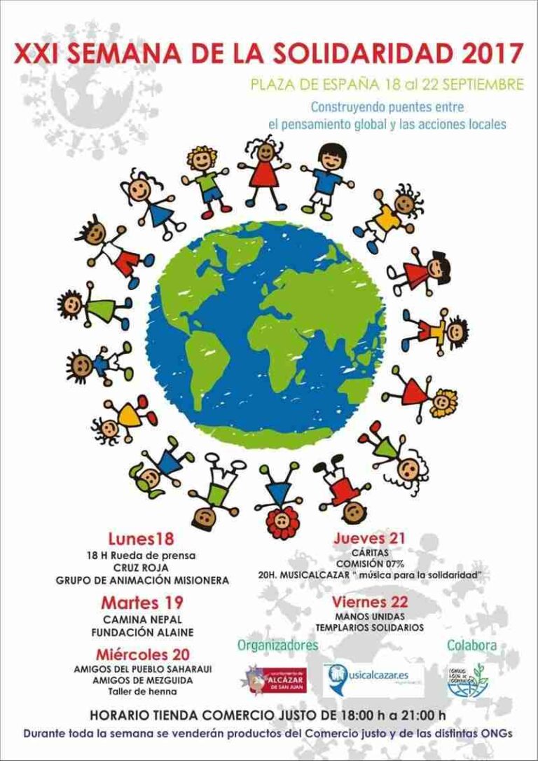 XXI Semana de la Solidaridad del 18 al 22 de septiembre