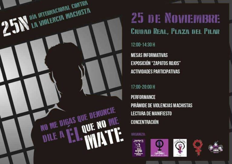 Asamblea 7N Alcázar y las Violeteras en el Día Internacional Contra las Violencias Machistas