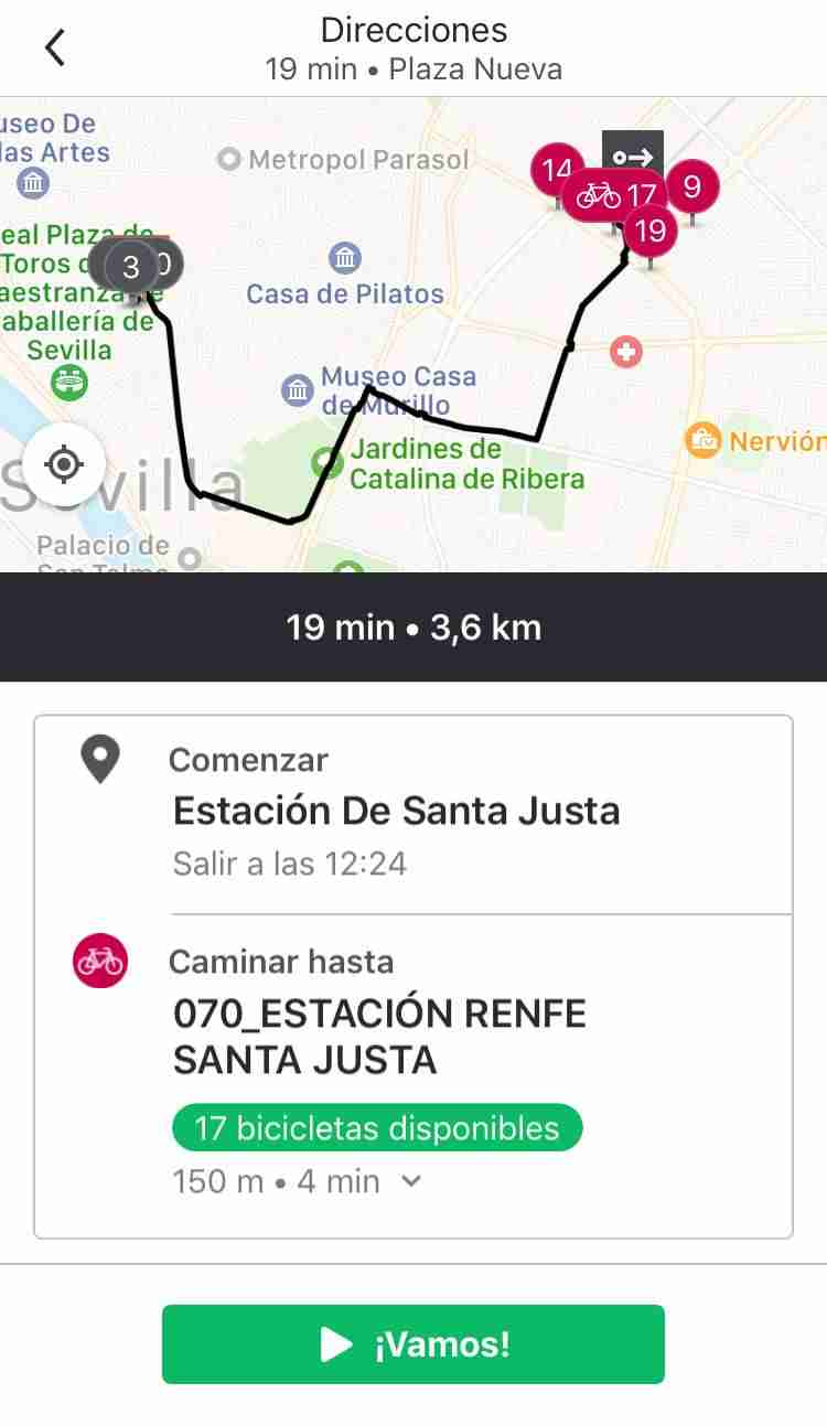 Moovit incluye rutas en bicicleta para moverse por la ciudad 1 Moovit incluye rutas en bicicleta para moverse por la ciudad 1