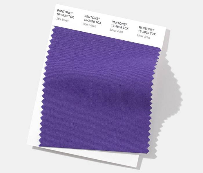 Ultra Violet, el púrpura intenso que será el color del 2018 según Pantone 3
