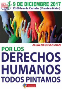 Día Internacional de los Derechos Humanos, el próximo sábado día 9 de diciembre 1