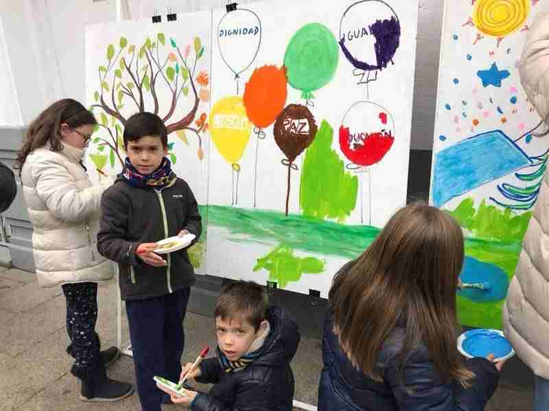 "Por los Derechos Humanos, todos pintamos" 2 "Por los Derechos Humanos, todos pintamos" 2
