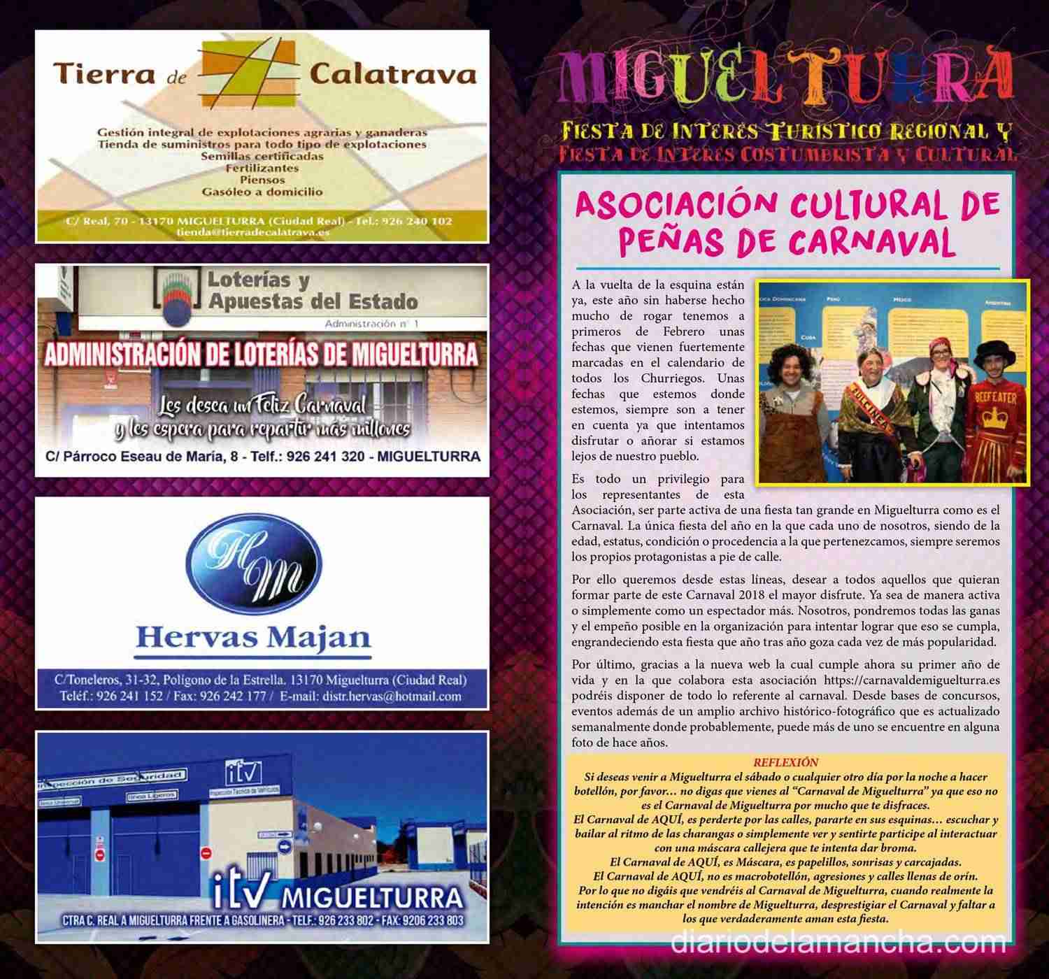 Miguelturra: Inauguración y Pregón del Carnaval 2018 a cargo de “El Sevilla” 4