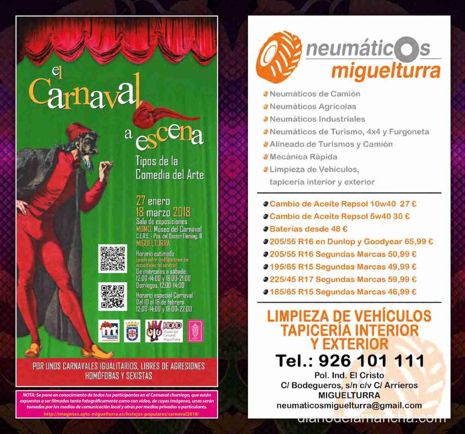 Miguelturra: Inauguración y Pregón del Carnaval 2018 a cargo de “El Sevilla” 17