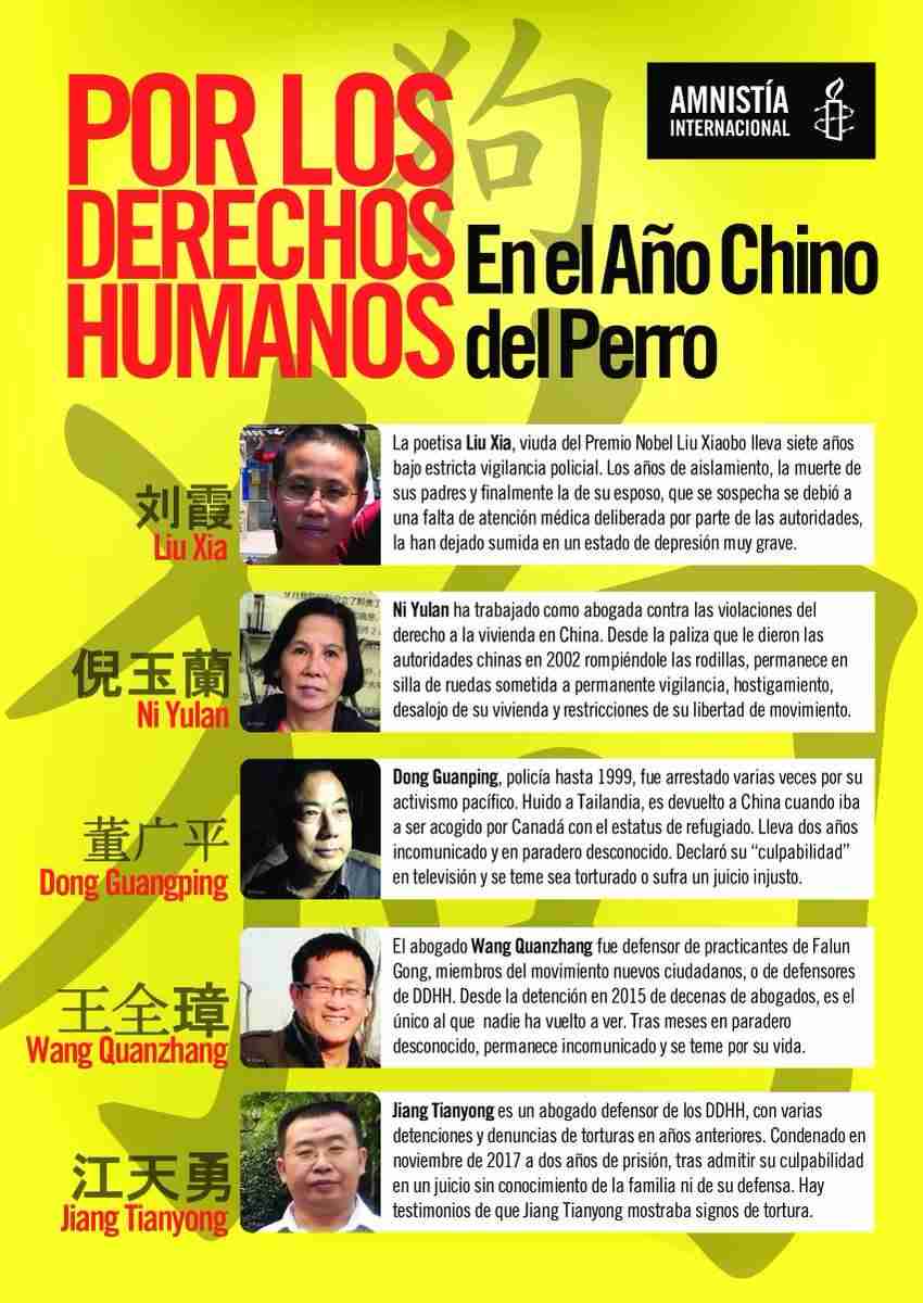 Mensajes de solidaridad en Valdepeñas para el año nuevo chino 1